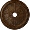 Ekena Millwork Winsor Ceiling Medallion (Fits Canopies up to 4"), 27 1/2"OD x 4"ID x 1 1/2"P, Root Beer Crackle CM27WIRBC - alternate 1